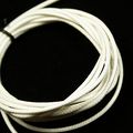 Vintage Style Single Conductor Guitar Wire 6-foot 24 Awg White 