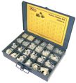 Pico 0004-n 572 Piece Assorted Nylon Clamp Kit In Metal Drawer 1 8 To Id 