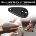 Key Shell Caseless Entry Remote Key Fob Replacement For Subaru Impreza 2005-2008 Outback 2005-2007 2 Buttons Nhvwb1u711