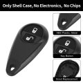 Key Shell Caseless Entry Remote Key Fob Replacement For Subaru Impreza 2005-2008 Outback 2005-2007 2 Buttons Nhvwb1u711