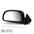 Auto Dynasty Mi1320103 Factory Style Driver Left Side Mirror Manual Folding Adjust Compatible With Mitsubishi Mirage 87-96