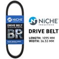 Niche Boreas Drive Belt For Arctic Cat 2004-2005 Zr 900 Sno-pro Efi 0627-032 Snowmobile