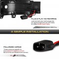 Vipmotoz Dynamic Full Led Side View Mirror Turn Signal Lights Compatible With 2011-2016 Scion Tc 2008-2015 Xb Chrome Housing