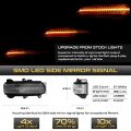 Vipmotoz Dynamic Full Led Side View Mirror Turn Signal Lights Compatible With 2011-2016 Scion Tc 2008-2015 Xb Chrome Housing