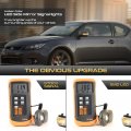 Vipmotoz Dynamic Full Led Side View Mirror Turn Signal Lights Compatible With 2011-2016 Scion Tc 2008-2015 Xb Chrome Housing