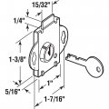 Prime-line Mp4048 Mail Box Lock 1 4 In Throw Steel Brass Plated Single Pack