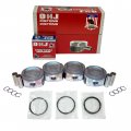Dnj Prk917 Piston And Ring Kit For 2001-2007 Scion Toyota Camry Highlander Rav4 Solara Tc 2 4l L4 Dohc 16v Naturally Aspirated 