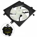 Aintier 62160 674-50317 621-267 674-50439 73310ag000 Radiator Fan Assembly Compatible With 2009-2013 For Subaruester 2 5l