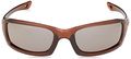 Crossfire Eyewear 201130 M6a Safety Glasses With Brown Frame And Silver Mirror Lens 