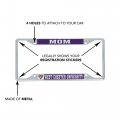 Desert Cactus West Chester University Metal License Plate Frame For Front Or Back Of Car Officially Licensed Mom