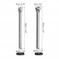 Uxcell Tungsten Carbide Rotary Files 1 8 Shank Single Cut Ball Shape Burrs Tool 4mm 5mm Dia For Die Grinder Drill Bit Alloy