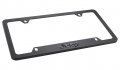 Jeep License Plate Frame Blacked Out Metal Engraved