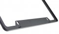 Jeep License Plate Frame Blacked Out Metal Engraved