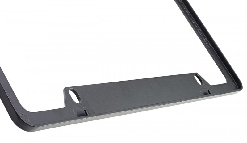 Jeep License Plate Frame Blacked Out Metal Engraved