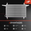 A-premium Air Conditioning A C Condenser Compatible With Ford F-150 Bronco 1994-1996 F-250 F-350 1994-1997 Hd 1997 Replace 4531