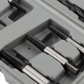 Screw Extractor Kit 12pcs Easy Out Rigid Drill Bits Guide Set Broken Bolts Removing Fastener Tools