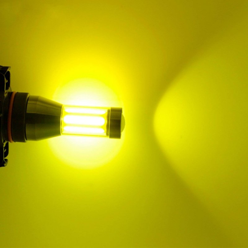 Alla Lighting Xtreme Super Bright Led 5201 5202 Fog Light Bulbs High Power Cob Universal Ps19w 12085 5201 Bulb Lights Drl Lamp