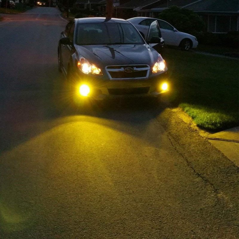 Alla Lighting Xtreme Super Bright Led 5201 5202 Fog Light Bulbs High Power Cob Universal Ps19w 12085 5201 Bulb Lights Drl Lamp