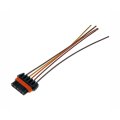 Pigtail Connector Ford F-super Duty 1995 1996 1997 Male Plastic Terminal 18 Gauge 5 Wire Replacement For F4tz9d930k 