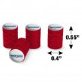 Top Gun Flat Logo Tire Rim Wheel Aluminum Valve Stem Caps