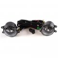 July King Car Fog Lamp Assembly With Cover For Toyota Prius C 2012-2014 4300k Halogen Blub  Harness Switch