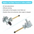 Uxcell Motorcycle Fuel Valve Petcock Gas Tank Switch Fit For Honda Cb500 1993-2003