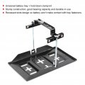 Battery Tray Clamp Hold Down Black Storageer Mount Hold Bracket Kit Car Accessory 27cm