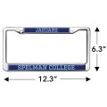 Spelman College Mascot Full Size Standard License Plate Metal Frame