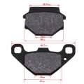 Glenparts Rear Brake Pads For Kawasaki Zr 250 B6 Balius-ii 2002 550 Z A1 A2 Z 550 F 1983 1984 Zr250 A Balius 1991-1995 Kmx 200