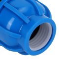 Keenso 32mm Pe Plastic Water Pipe Connector With Straight For Reduced Pressure And Saving Durable Material Pack Of 4 Home