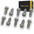 Bolt For Chevy Corvette 1997 2019 Natural Hex Head Coarse Thread 512 Tool Size 0 638 In Length Front Position Replacement Part