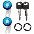 Saihisday Door Lock Cylinder Set With Keys Replacement For Ford F150 F250 F350 Pickup 1992 1993-1995 