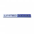 Limited Edition Emblem 3d Nameplate Logo Right Left Tailgate Fender Badge Compatible With Universal Car Truck 2x Blue