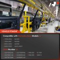 A-premium Electric Power Window Regulator With Motor Compatible Mercedes-benz W163 Ml320 Ml430 Ml500 Ml55 Amg 1998-2002 Rear