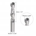 Uxcell Solid Carbide Drill Bits 8 8mm C2 K20 Tungsten Jobber Straight Shank Drilling Tool For Stainless Steel Aluminum Iron
