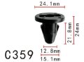 Autobahn88 Bumper Insurance Clip Compatible With Mitsubishi Oem M271999 M403435 Pack Of 20