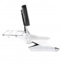 Newsmarts Backrest Sissy Bar With Luggage Rack Motorcycle Passenger Rear Seat Rest For Yamaha Dragstar 400 650 Classic
