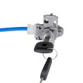 Left Driver Side Door Lock Cylinder With Cable 2 Keys Replacement For Honda Accord 2008 2009 2010 2011 2012 72185-ta0-a01