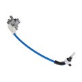 Left Driver Side Door Lock Cylinder With Cable 2 Keys Replacement For Honda Accord 2008 2009 2010 2011 2012 72185-ta0-a01