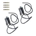 Motorcycle Front And Rear Ignition Coils Replacement For Kawasaki Vulcan 1500 Vn1500n 21121-1303 21121-0003