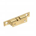 Cabinet Door Closet Brass Double Ball Catch Tension Latch 60mm Length Gold Tone 