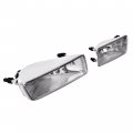 Kuafu Pair Fog Lights Compatible With 2006-2010 Ford Explorer 2007-2010 Sport Trac Replacement For 6l2z-15201-aa 6l2z-15200-aa