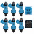 Fuel Injector Ocpty 6pcs 2 Holes Replacement Injectors Engine Part Fit For 98-05 Lexus Gs300 01-05 Is300 98-00 Sc300 98 Toyota