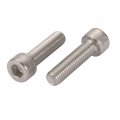 Uxcella 20pcs M8x30mm 304 Stainless Steel Knurled Hex Socket Head Bolt Nut Set W Washer