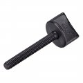 Uxcell M4 X 30mm Thumb Screw Bolt Hand Driven Spade Nylon Plastic Screws Metric Thread For Rc Model Aircraft 5 Pcs