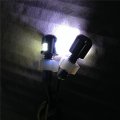 Httmt Semt-motorcycle Chromed Universal Led License Tag Plate Bolt Lights B074mk44bz