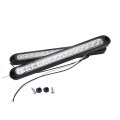 White 15 Led Sealed Truck Trailer Reverse Backup Light Bar 2 Pack Tail Strip For Brake And Turn Signal Lights Polycarbonate 