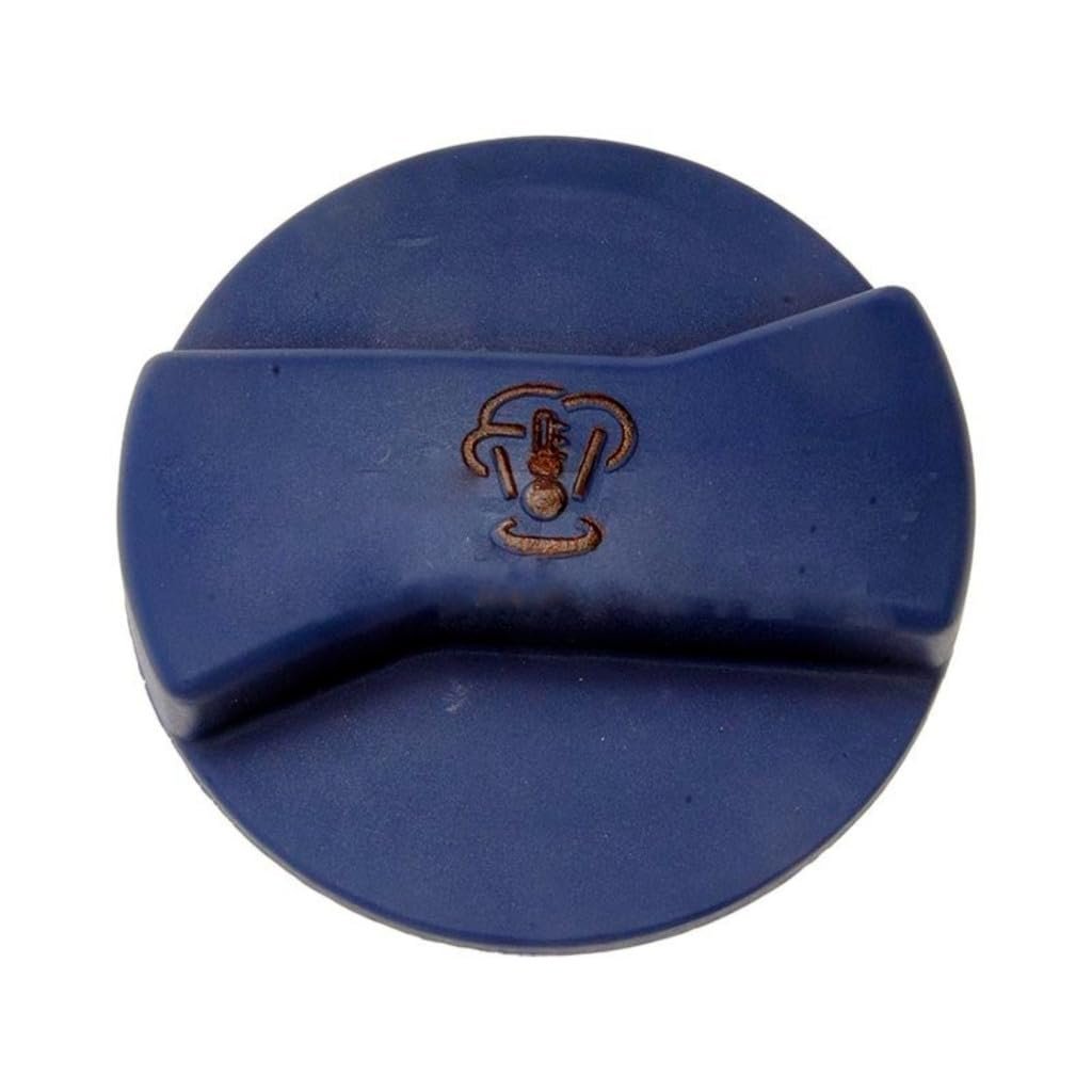 Volkswagen Golf 1999 00 01 02 03004 Coolant Reservoir Cap Plastic Blue Twist Type Threaded On Attachment 2 45 Inches Diameter