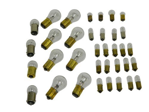 1967 Corvette Light Bulb Kit Complete Interior And Exterior Restoration Set 662009 34 Pieces