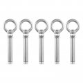 Uxcell Ring Lifting Expansion Eyebolt 10pcs M10x100mm 304 Stainless Steel Screw With Eye For Concrete Brick Wall